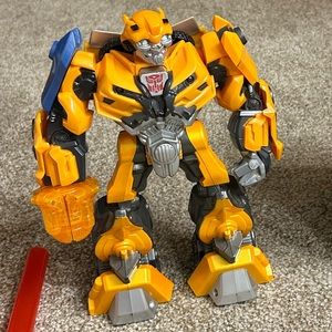 Transformers Electronic Talking Bumblebee Loose 10.5" Figure Hasbro